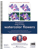 Strathmore (25-150 200 Learning Series Watercolor Flowers Pad