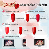 35 PCS Gel Nail Polish Kit with UV Light include 32 Colors Gel Polish Nail Kit Soak Off Base Coat No Wipe Top Coat Matte Top Coat Nail Polish Set Manicure Tools Nail Lamp Nail Gel Kit Gifts for Women