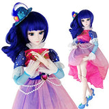 EVA BJD Ysera 1/3 BJD Doll Fashion Girl 24inch 60cm 19 Ball Jointed Dolls Baby Doll Toy Gift