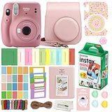 Fujifilm Instax Mini 11 Instant Camera with Case, 20 Fujifilm Films and More Accessories. Bonus Quality Photo Microfiber Cloth (Dusty Pink)…