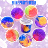 Kids Party Favors Slime Putty, 16 Pack Galaxy Slime Bulk, Slime Kit for Girls & Boys 10-12, Party Favors, Birthday Gifts, Easter Basket Stuffers for Kids