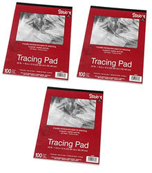Darice 9-Inch-by-12-Inch Tracing Paper, 100-Sheets (3-Pack)