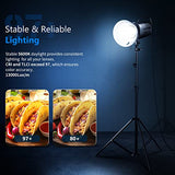 Neewer 150W LED Video Light, CB150 5600K LED Continuous Lighting Kit, Bowens Mount, 2.4G Remote, Lantern Softbox, Stand, 13000Lux/1m, CRI/TLCI 97+ for Portrait,Wedding,Interview,YouTube,Video