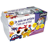 Pebeo 633702 Prima Color Mini Studio Art Paint Case, 10 x 40ml