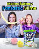 Funtofi Soft Clay for Slime - 9 Ounces - Slime Mix Ins - Slime Supplies for Kids, Foam Clay to Make Fluffy Butter Slime, Slime Clay White, Slime Add Ins, Foam Slime, Slime Ingredients Slime Stuff