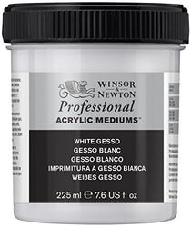 Winsor & Newton Professional Acrylic Medium White Gesso, 225ml