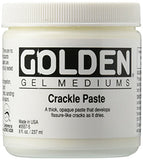 Golden Crackle Paste-8 ounce