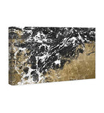 The Oliver Gal Artist Co. Abstract Wall Art Canvas Prints 'Dreams of The Sea Night' Home Décor, 60" x 40", Black, Gold