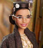 Barbie Inspiring Women Series Rosa Parks Collectible Barbie Doll, Wearing Fashion and Accessories, with Doll Stand and Certificate of Authenticity