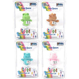 World's Smallest Mini Care Bears Series 2 Set of 4 Good Luck - Love-a-Lot - Tenderheart - Wish