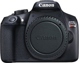 Canon EOS Rebel T6 Digital SLR Camera with EF 75-300mm f/4-5.6 III Lens + Canon 9320A023 100ES