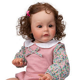 Zero Pam Reborn Baby Dolls 24 Inch Girl Baby Reborn Real Silicone Dolls Weighted Soft Girls Toddler Reborn Dolls Gifts Birthday Toys