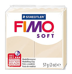 FIMO Soft Modelling Clay 56g Block Sahara