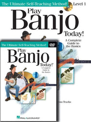 Play Banjo Today! Beginner's Pack: Level 1 Book/CD/DVD Pack (Ultimate Self-Teaching Method!)