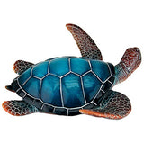 Design Toscano QL59585 Blue Sea Turtle Statue: Medium, Full Color