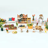 Rolife DIY Dollhouse Miniature Kit,House Kit with Dollhouse Furniture,Wooden Dollhouse Miniature Kits,Birthday/Christmas for Handicraft Lovers,Women and Girls(Miller's Garden)
