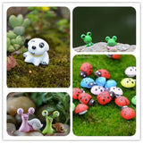 EMiEN 31 Pieces Mini Animals Miniature Ornament Kits,Tiny Animals Figurines,Fairy Garden Accessories,Fairy Garden Supplies,Fairy Garden Animals For Fairy Garden,Dollhouse,Plant Pots,Bonsai Craft Decor