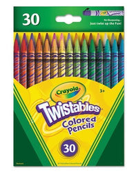 Crayola Twistables Colored Pencils, 30 Assorted Colors, Adult Coloring, Gift