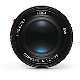 Leica 11682 Summarit-M 75mm/f2.4 Telephoto Lens, Black