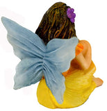 Twig & Flower Miniature Fairy Garden Fay (the Super Cute, Hand Painted Garden Fairy) by