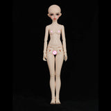 XSHION Customized 1/4 BJD Doll 16 Inch Ball Jointed Dolls + Basic Makeup, Free to Change DIY Dolls - Brown Eyes