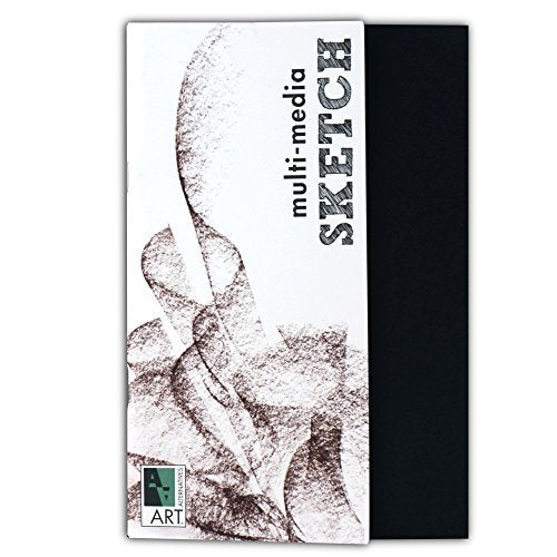 Black Sketch Book Multimedia 5.5X8.5