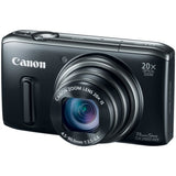 Canon PowerShot SX260 HS 12.1 MP CMOS Digital Camera with 20x Image Stabilized Zoom 25mm Wide-Angle