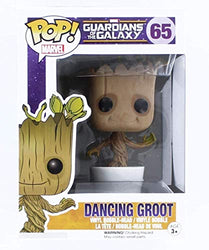 Funko POP! Marvel: Dancing Groot Bobble Action Figure,Multicolor,3.75 inches