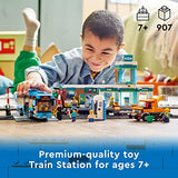 LEGO City Train Station 60335 Building Toy Set for Boys, Girls, and Kids Ages 7+ (907 Pieces)