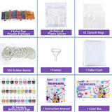 Tie Dye Kit 26 Colors - Anpro DIY Fabric Dye Kits with 7 Extra Dye Powders 166 Sets All in One Non-Toxic Textile T-Shirts Paint Tie-dye Set, DIY Party Art Craft Supplies for Kids and Adults