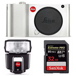 Leica TL Mirrorless Camera Body with Leica TTL SF 40 Flash & Pro 32GB Card