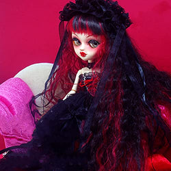 1/6 BJD Dolls, Vampire Dolls, DIY Toys with a Full Set of Clothes, Shoes, Wigs and Makeup, Very Suitable for Girls' Dolls