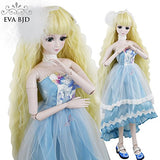 Blue Butterfly BJD Doll 1/3 SD Doll Dolls 22inch 56cm Joint Ball Jointed Dolls Full Set