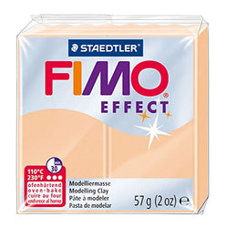 Fimo Soft Polymer Clay 2 Ounces-Peach
