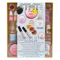 STMT DIY Cosmetics Set by Horizon Group Usa, Create Your Own Cosmetic Line with Signature Fragrances, Shiny Lip Glosses, Refreshing Mists & Creamy Blush Sticks. Multicolored