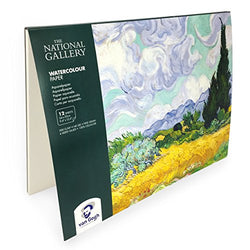 Royal Talens – Van Gogh – The National Gallery – Limited Edition - Watercolour Paper Blocks – 24