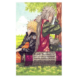 Diamond Painting Kits for Adults Japanese Anime Naruto 5D Round Crystal Rhinestone Embroidery for Home Wall 30x45cm