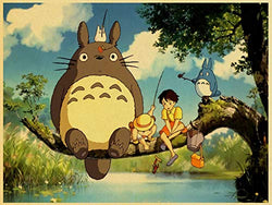 Japanese Anime Totoro Poster Standard Size 18×24 inches