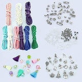 LolliBeads (TM) Make Charm Bracelets Kits 800 pcs Premium Bracelet Jewelry Making Kit Arts and Crafts for Girls Best Birthday/Christmas Gifts/Toys/DIY for Kids Friendship Bracelets Maker
