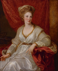 Artisoo Portrait of Maria Carolina of Austria - Oil painting reproduction 30'' x 24'' - Angelica Kauffman