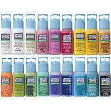 Gallery Glass PROMOGGII Window Color Paint Set (2-ounce), #2 Best Selling Colors (18 colors)