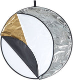 AmazonBasics 43-Inch 5-1 Collapsible Multi-Disc Light Reflector with Bag