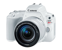 Canon EOS Rebel SL2 DSLR Camera with EF-S 18-55mm STM Lens - WiFi Enabled, White
