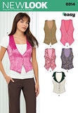 New Look Sewing Pattern 6914 Misses Tops, Size A (4-6-8-10-12-14-16)