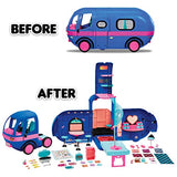 L.O.L. Surprise! O.M.G. 4-in-1 Glamper Fashion Camper with 55+ Surprises (Electric Blue) (569459)