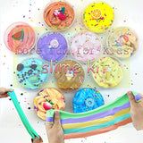 Butter Slime Kit for Girls and Boys 11pack with Scent,Stretchy and Non-Sticky,Stress Relief Toy,Birthday Gift and Party Favors