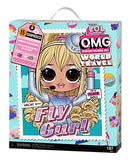 LOL Surprise OMG World Travel™ Fly Gurl Fashion Doll with 15 Surprises Including Fashion Outfit, Travel Accessories and Reusable Playset – Great Gift for Girls Ages 4+