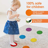 5 Inch Carpet Spots for Classroom| 30 Pieces Classroom Carpet Spots | Carpet Sit Spots Ideal for Elementary School Classrooms, or Home Playrooms