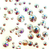 Swarovski 2058/2088 Crystal Nail Art Mixed Flatbacks Rhinestones, Crystal AB (001 AB)