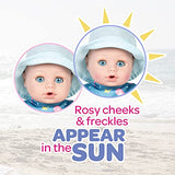 Adora Beach Baby Doll Sunny, 13 inch Beach Toy with Sun Activated Freckles & Rosy Cheeks